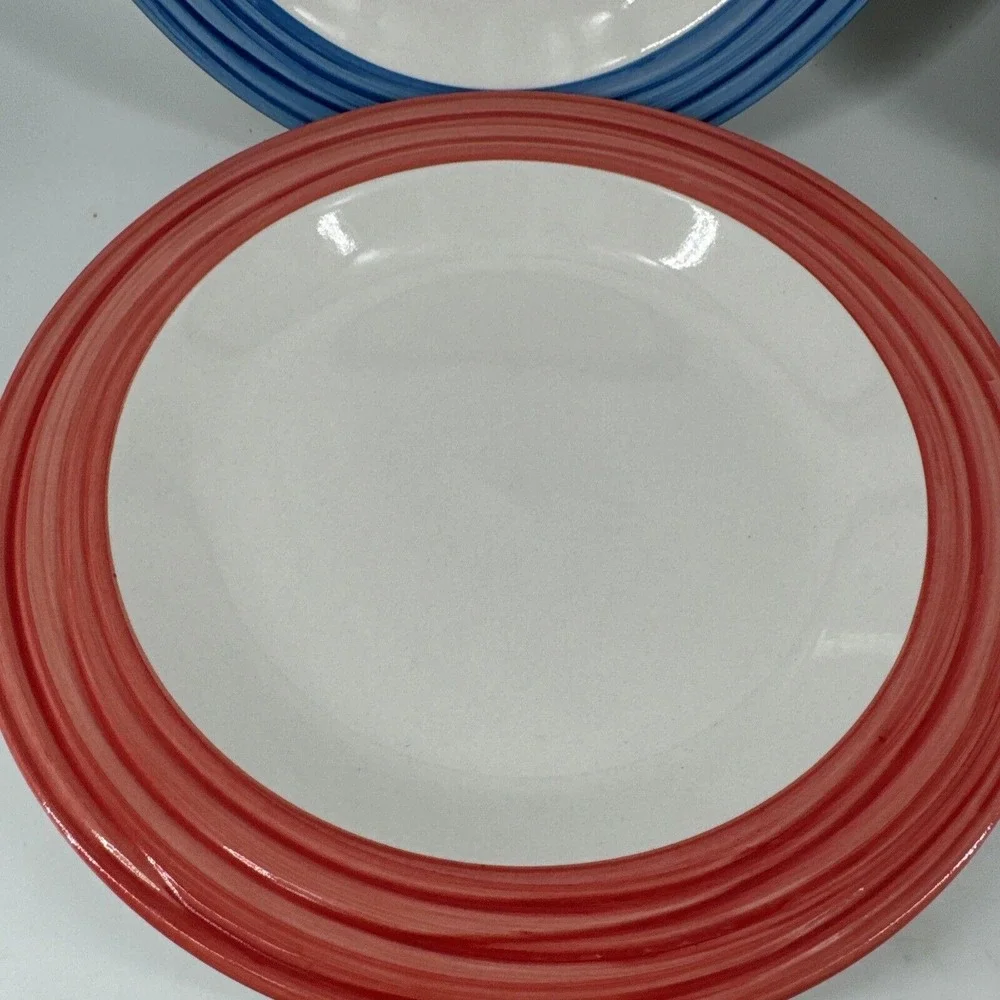 Dinner‎ Plates 6 Total Gibson Everyday China 10 5/8